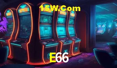 Tela de boas-vindas e lobby de jogos do aplicativo E66